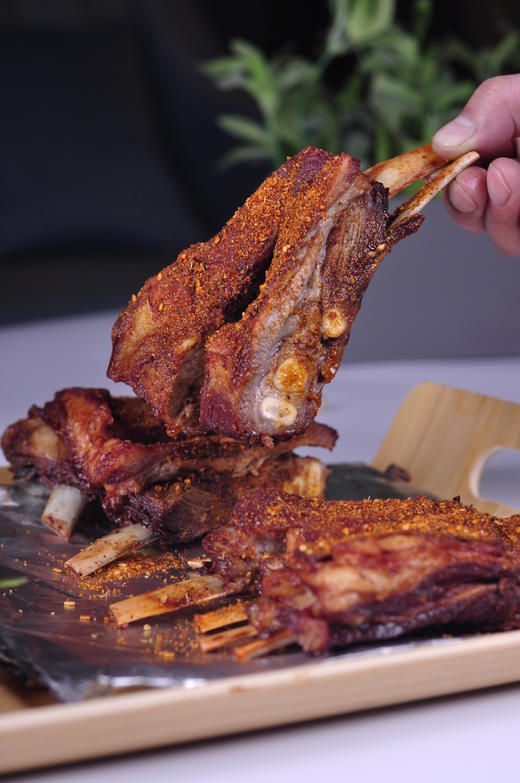 香辣孜然羊排(半份) 商品图0