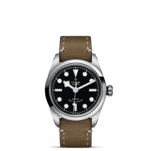 帝舵碧湾型32 | 钢表壳，直径32毫米  米色皮表带 商品图1