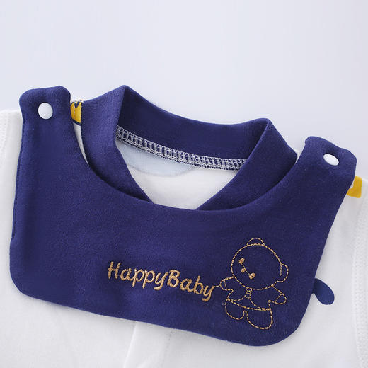 【萌趣卡通 舒适亲肤】A类 初生儿婴儿连体衣纯棉春秋季贴身宝宝哈衣爬服衣服秋衣新生儿春装 商品图1