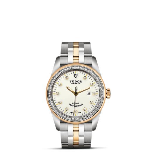 帝舵骏珏日历型 | 钢表壳，直径31毫米  镶钻表盘 商品图1