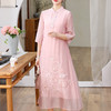 KDS-2253夏季新款女装宽松气质休闲文艺茶服连衣裙改良汉服 商品缩略图2