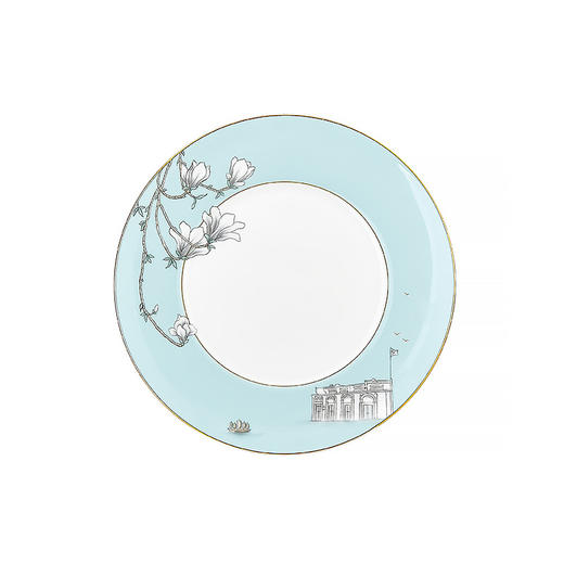 【玛戈隆特】B7F 6人份玉兰花开骨瓷餐具套装家用中式轻奢创意碗碟盘 礼品 商品图2