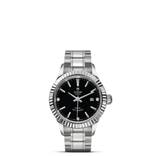 帝舵风尚系列 | 钢表壳，直径28毫米  镶钻表盘 商品图1