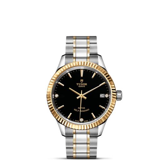 帝舵风尚系列 | 钢表壳，直径34毫米  镶钻表盘 商品图1