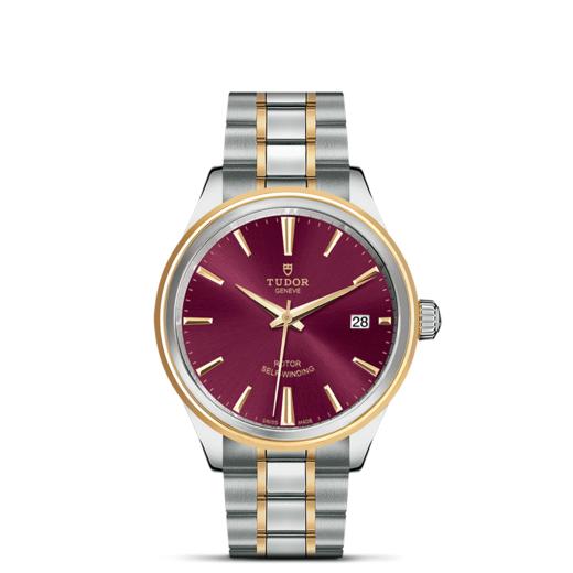 帝舵风尚系列 | 钢表壳，直径38毫米  黄金及钢外圈 商品图1