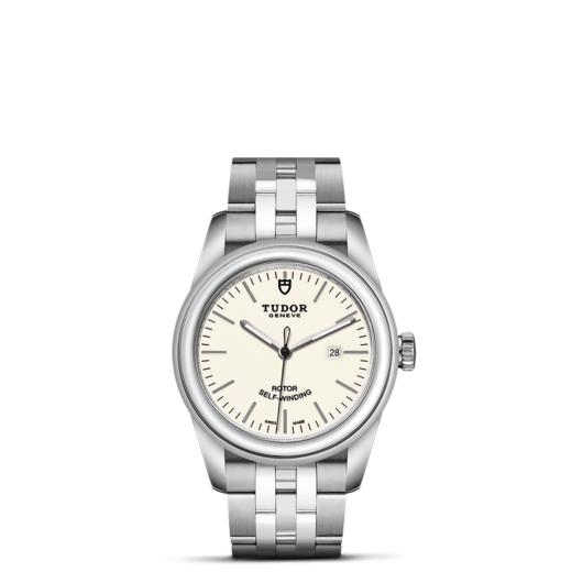 帝舵骏珏日历型 | 钢表壳，直径31毫米  蛋白色表盘 商品图1