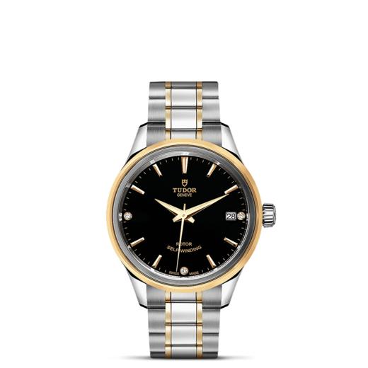 帝舵风尚系列 | 钢表壳，直径34毫米  镶钻表盘 商品图1