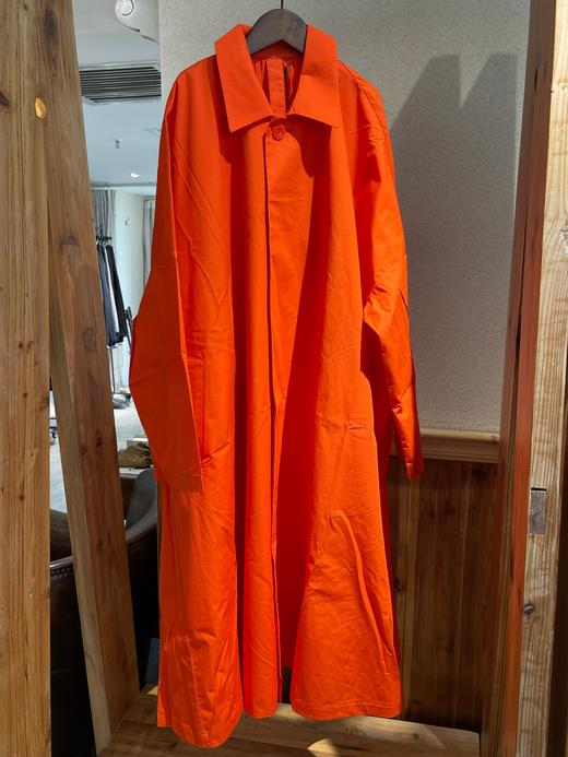 ECOLE DE CURIOSITES 单排扣风衣外套 商品图14