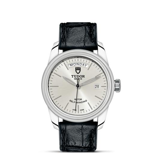 帝舵骏珏星期日历型 | 钢表壳，直径39毫米  银色表盘 商品图1