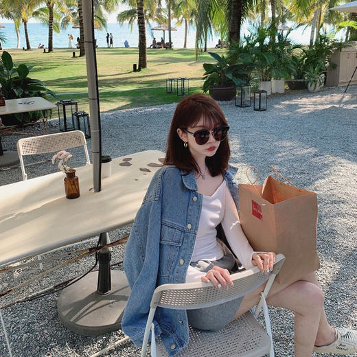 金蘑菇菇【加州画像】牛仔外套控请锁！永远年轻永远青春洋溢 商品图4