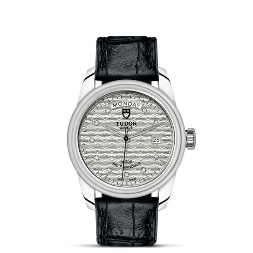 帝舵骏珏星期日历型 | 钢表壳，直径39毫米  镶钻表盘 商品图1