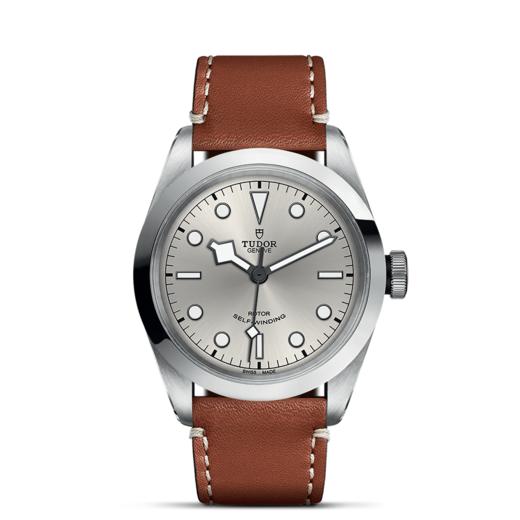 帝舵碧湾型41 | 钢表壳，直径41毫米  棕色皮表带 商品图1