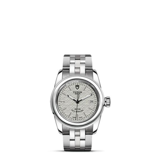 帝舵骏珏日历型 | 钢表壳，直径26毫米  银色表盘 商品图1