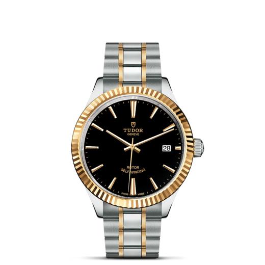 帝舵风尚系列 | 钢表壳，直径38毫米  黄金外圈 商品图1