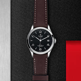 帝舵1926系列 | 钢表壳，直径36毫米  黑色表盘