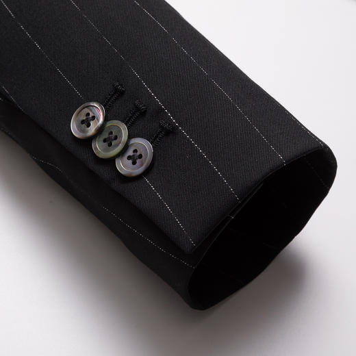 【上衣+裤子】罗蒙春季西服套装女士正装商务通勤修身显瘦条纹西装女 商品图8