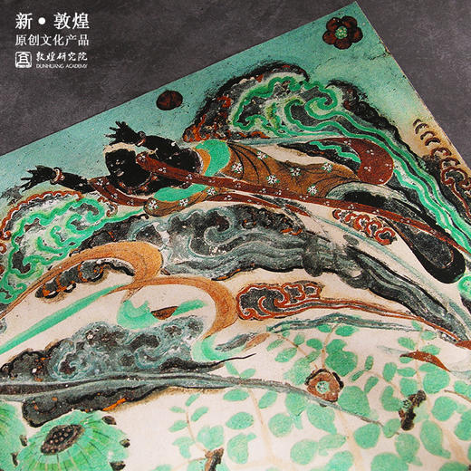 敦煌研究院【散花飞天复制画装饰画】博物馆文创礼品书房客厅摆件 商品图4