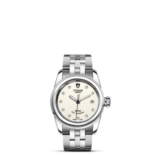 帝舵骏珏日历型 | 钢表壳，直径26毫米  镶钻表盘 商品图1