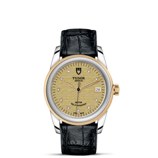 帝舵骏珏日历型 | 钢表壳，直径36毫米  镶钻表盘 商品图1