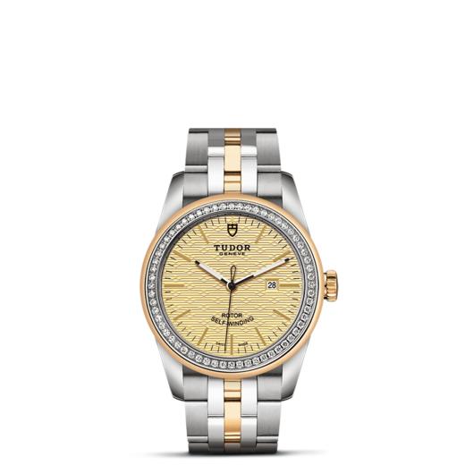 帝舵骏珏日历型 | 钢表壳，直径31毫米  镶钻外圈 商品图1