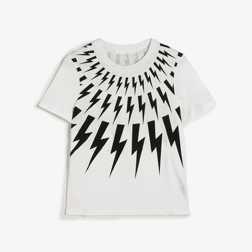 NEIL BARRETT 尼奥贝奈特 女士短袖T恤 白色 PNJT41D E536S 526 商品图0