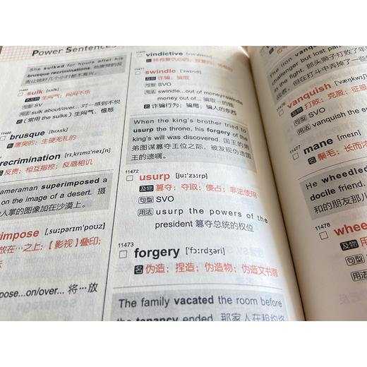 【新东方】终极英语单词12000 英语母语水平3000词 雅思托福GRE出国词汇书 新东方引进 拓展英语词汇 新东方英语 商品图3