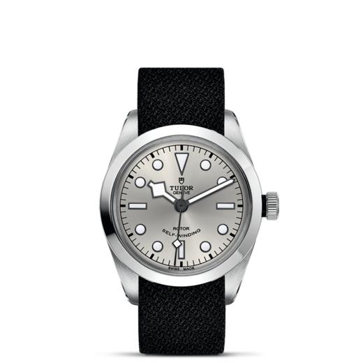 帝舵碧湾型36 | 钢表壳，直径36毫米  黑色织纹表带 商品图1