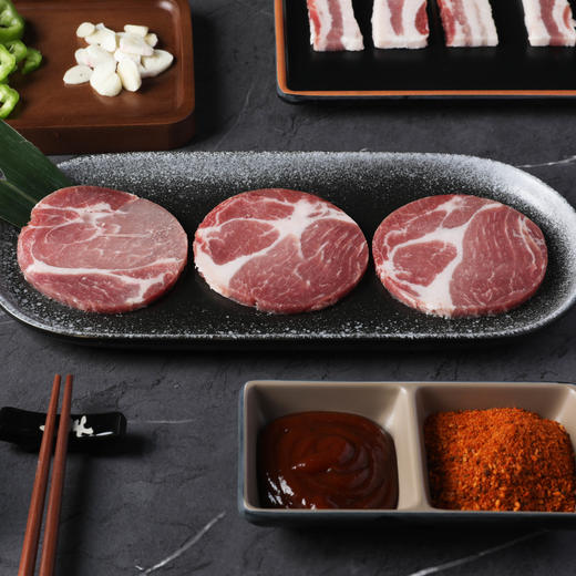 家庭烤肉梅花肉片2袋 商品图1