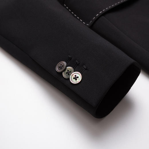 【上衣+裤子】罗蒙春秋女士西服套装两件套商务通勤修身气质女西装 商品图7