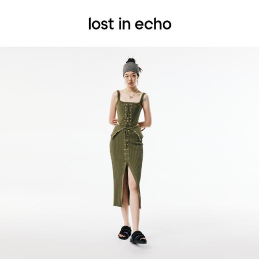 lost in echo 填充条带多系带休闲凉鞋勃肯鞋机能绳带凉鞋 商品图2