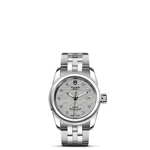 帝舵骏珏日历型 | 钢表壳，直径26毫米  银色表盘 商品图1