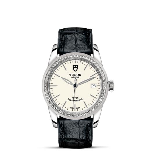 帝舵骏珏日历型 | 钢表壳，直径36毫米  镶钻外圈 商品图1