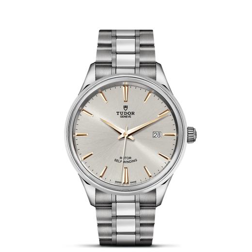 帝舵风尚系列 | 钢表壳，直径41毫米  银色表盘 商品图1