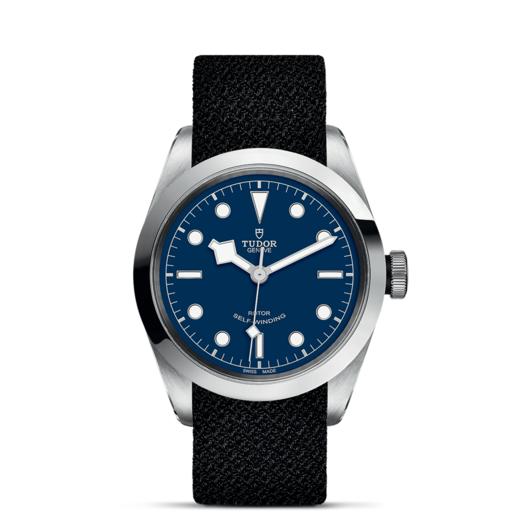 帝舵碧湾型41 | 钢表壳，直径41毫米  黑色织纹表带 商品图1