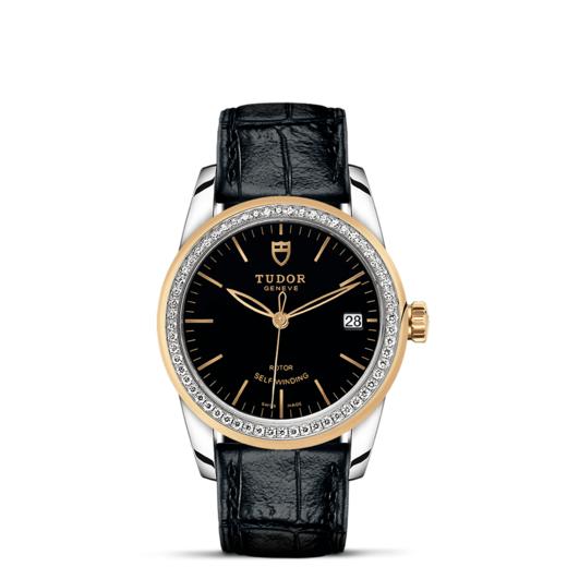 帝舵骏珏日历型 | 钢表壳，直径36毫米  镶钻外圈 商品图1