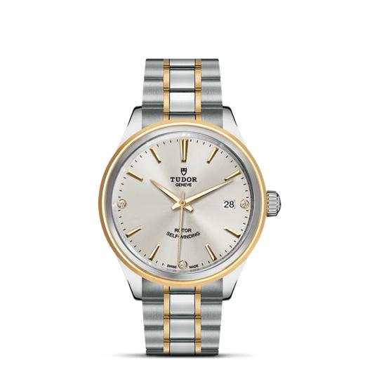 帝舵风尚系列 | 钢表壳，直径38毫米  镶钻表盘 商品图1