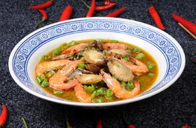 青椒汁煮小海鲜(份)