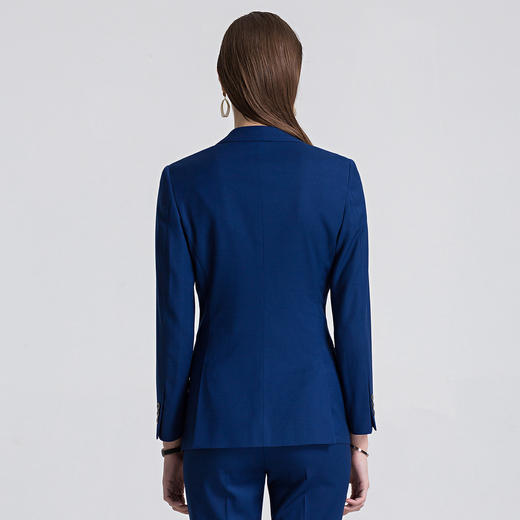 【上衣+裤子】罗蒙春季西服套装两件套女士正装商务通勤显瘦气质西装 商品图1