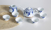 景德镇陶瓷 国瓷红叶 8头茶具吊兰花 商品缩略图1