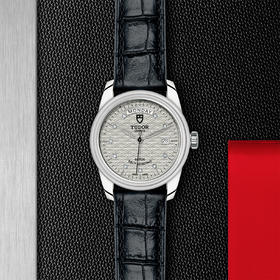 帝舵骏珏星期日历型 | 钢表壳，直径39毫米  镶钻表盘