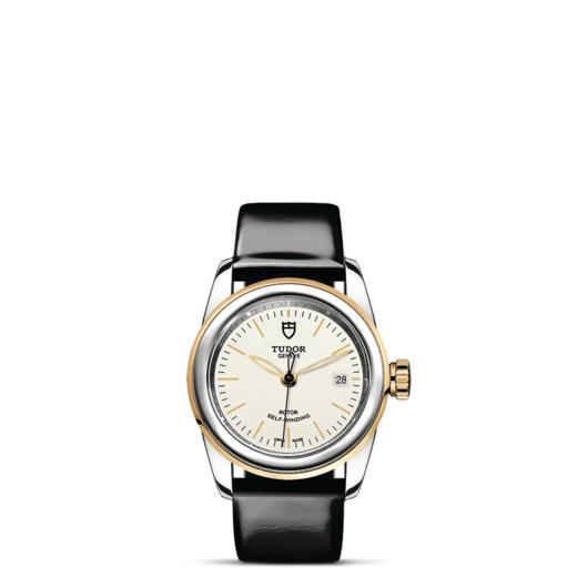 帝舵骏珏日历型 | 钢表壳，直径26毫米  黄金及钢外圈 商品图1