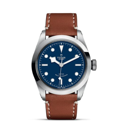 帝舵碧湾型41 | 钢表壳，直径41毫米  棕色皮表带 商品图1