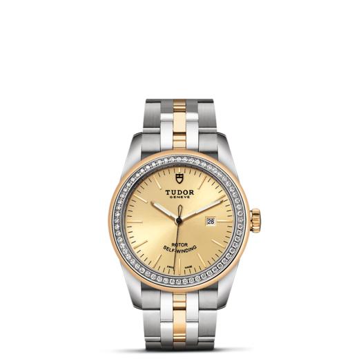 帝舵骏珏日历型 | 钢表壳，直径31毫米  镶钻表盘 商品图1