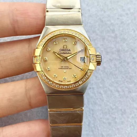 （SSS出品）欧米茄Omega- 星座系列  机械女表 8520机芯 直径27mm 商品图0