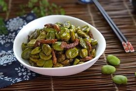 肉碎蚕豆瓣(份)