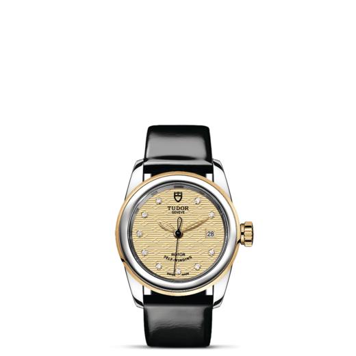 帝舵骏珏日历型 | 钢表壳，直径26毫米  镶钻表盘 商品图1