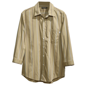 太平鸟男装 22年新款 中袖衬衫  B1CBC2105