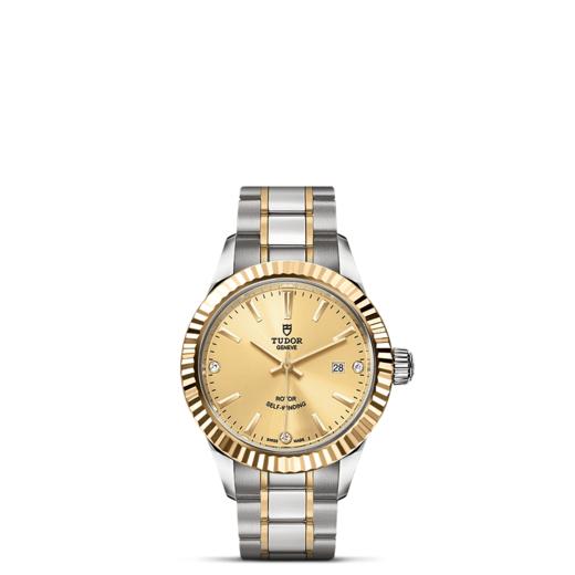 帝舵风尚系列 | 钢表壳，直径28毫米  镶钻表盘 商品图1