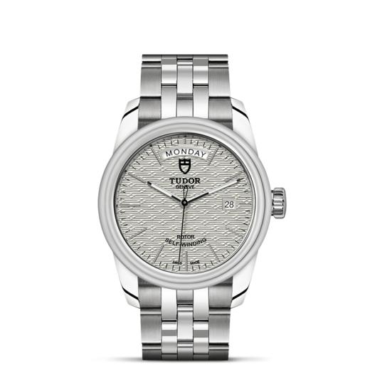 帝舵骏珏星期日历型 | 钢表壳，直径39毫米  银色表盘 商品图1