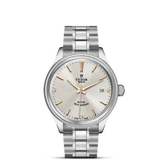 帝舵风尚系列 | 钢表壳，直径38毫米  镶钻表盘 商品图1